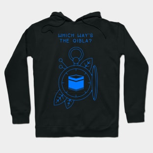 Which Way's The Qibla? Night Blue Hoodie